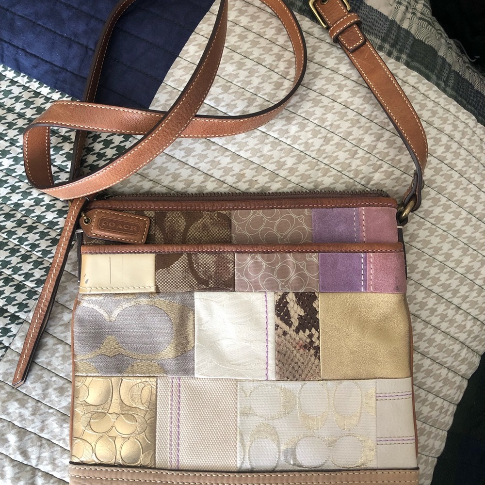 Coach Patchwork Crossbody. Excellent Condition. - image 7
